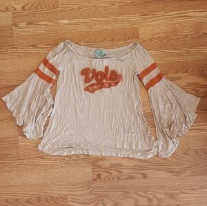 NWT Judith March UT Vols Long Sleeve Top, Size S